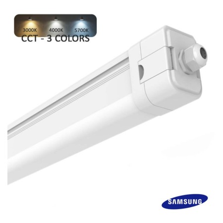 XXLED LED Barre étanche intégrée 20W-10W - puce SAMSUNG - 3CCT - 60cm