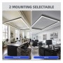 XXLED Connecteur d'angle LED 9W - POLARIS - Interconnectivité linéaire - 3CCT - 90º