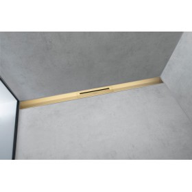 hansgrohe RainDrain Flex Fertigset Duschrinne 80 cm, kürzbar zur Wandmontage