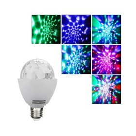 Lampe LED E27 3W RGB Disco