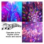 XXLED Lampe LED E27 3W RGB Disco - vue technique