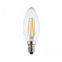 XXLED 10stk. LED Lampe E14 4W C35 Kerze Glühfaden 2700K
