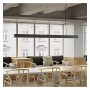 XXLED LED Linear Pendelleuchte - MÜNCHEN SCHWARZ - 0.5m - 1m - 1,5m - 2m - IP54 - Dimmbar - technische Ansicht