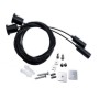 XXLED LED Linear Pendelleuchte - MÜNCHEN SCHWARZ - 0.5m - 1m - 1,5m - 2m - IP54 - Dimmbar