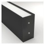 XXLED LED Wandleuchte Lineare - NEW WASHINGTON SCHWARZ - 0.44 - 0.94m - 1.44m - 1.94m- IP54- Dimmbar - Detailansicht