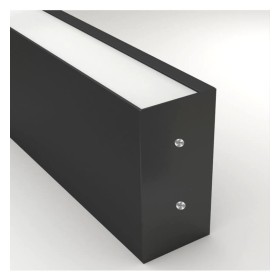 Applique murale LED linéaire - NEW WASHINGTON NOIR - 0,44 - 0,94m - 1,44m - 1,94m - IP54 - Dimmable