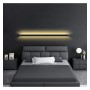 XXLED LED Wandleuchte Lineare - NEW WASHINGTON SCHWARZ - 0.44 - 0.94m - 1.44m - 1.94m- IP54- Dimmbar - technische Ansicht