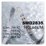 XXLED LED Wandleuchte Lineare - NEW WASHINGTON SCHWARZ - 0.44 - 0.94m - 1.44m - 1.94m- IP54- Dimmbar - technische Ansicht