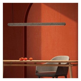 XXLED LED-Linear-Pendelleuchte - schallabsorbierend - MUTE - 72cm - 128cm - 184cm - IP54 - Dimmbar