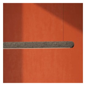 Suspension linéaire à LED - MUTE - 72cm - 128cm - 184cm - IP54 - Dimmable