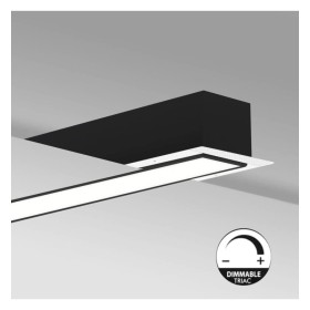 Lineare LED - Incorporation - MOSCOU MINI NOIR - 0,44m - 0,94m - 1,44m - 1,94m - IP54 - Dimmable
