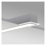 XXLED Lineare LED - Incasso - MOSCAU MINI ARGENTO - 0,44m - 0,94m - 1,44m - 1,94m - IP54- Dimmerabile