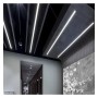 XXLED Lineare LED - Incasso - MOSCAU MINI ARGENTO - 0,44m - 0,94m - 1,44m - 1,94m - IP54- Dimmerabile - vue détaillée