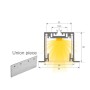 XXLED Lineare LED - Encastré - MOSCOU MINI BLANC - 0,44m - 0,94m - 1,44m - 1,94m - IP54 - Dimmable