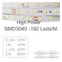 XXLED Lineare LED - Applique de plafond - ANTONIUS Ivoire - 0,5 m - 1m - 1,5m - 2m - Dimmable - vue technique