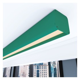 XXLED Lineare LED - Applique de plafond - ANTONIUS Vert patiné - 0,5 m - 1m - 1,5m - 2m - Dimmable