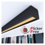 XXLED Lineare LED - Lampada da soffitto - ANTONIUS Nero - 0,5 m - 1m - 1,5m - 2m - Dimmerabile - vista tecnica