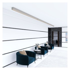 Lineare LED - Lampada a Soffitto - ANTONIUS Pietra grigia - 0,5 m - 1m - 1,5m - 2m - Dimmerabile