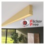 XXLED Lineare LED - Deckenaufbauleuchte - LOLA elfenbein- 0,5 m - 1m - 1,5m - 2m - Dimmbar - technische Ansicht