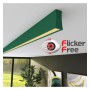 XXLED Lineare LED - Applique de plafond - LOLA Patinée verte - 0,5 m - 1m - 1,5m - 2m - Dimmable - vue technique