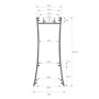 XXLED Lineare LED - Deckenaufbauleuchte - LOLA schwarz- 0,5 m - 1m - 1,5m - 2m - Dimmbar