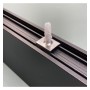 XXLED Lineare LED - Deckenaufbauleuchte - LOLA schwarz- 0,5 m - 1m - 1,5m - 2m - Dimmbar - technische Ansicht