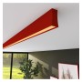 XXLED Lineare LED - Applique de plafond - LOLA Rouge tomate - 0,5 m - 1m - 1,5m - 2m - Dimmable