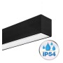 XXLED Lineare LED - Plafoniera a LED - MÜNCHEN MINI NERO - 0 - vista dettagliata
