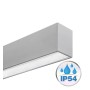 XXLED Lineare LED - Applique de plafond - MÜNCHEN MINI ARGENT - 0 - vue détaillée