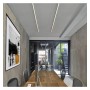 XXLED Lineare LED - Applique de plafond - MÜNCHEN MINI ARGENT - 0 - vue technique