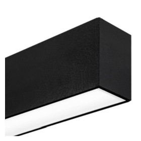 XXLED Lineare LED - Applique de plafond - MÜNCHEN NOIR - 0,5 m - 1 m - 1,5 m - 2 m - IP54 - Dimmable