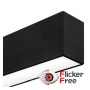 XXLED Lineare LED - Applique de plafond - MÜNCHEN NOIR - 0,5 m - 1 m - 1,5 m - 2 m - IP54 - Dimmable - vue détaillée
