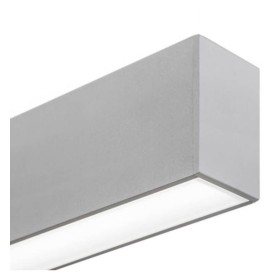XXLED Lineare LED - Applique de plafond - MÜNCHEN ARGENT - 0,5m - 1m - 1,5m - 2m - IP54 - Variateur