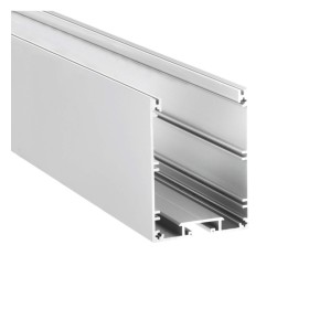 Lineare LED - Plafoniera - MÜNCHEN ARGENTO - 0,5m - 1m - 1,5m - 2m - IP54 - Dimmerabile