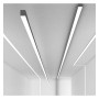 XXLED Lineare LED - Applique de plafond - MÜNCHEN ARGENT - 0,5m - 1m - 1,5m - 2m - IP54 - Variateur - photo produit