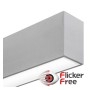 XXLED Lineare LED - Applique de plafond - MÜNCHEN ARGENT - 0,5m - 1m - 1,5m - 2m - IP54 - Variateur - vue détaillée
