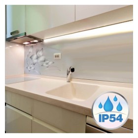 Lineare LED - Plafone da incasso - NEW YORK ARGENTO - 0,44m - 0,94m - 1,44m - 1,94m - IP54 - Dimmerabile