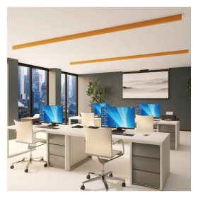 Lineare LED - Plafoniera a LED - RICHARD giallo pastello - 0,5 m - 1m - 1,5m - 2m - Dimmerabile