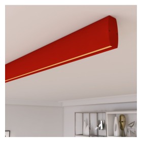 XXLED Lineare LED - Applique de plafond - RICHARD Rouge tomate - 0,5 m - 1m - 1,5m - 2m - Gradable