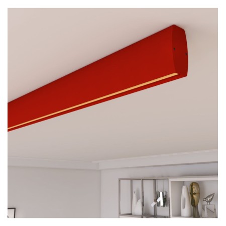 XXLED Lineare LED - Applique de plafond - RICHARD Rouge tomate - 0,5 m - 1m - 1,5m - 2m - Gradable