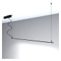 XXLED Suspension Linearlampe - MILANO NERO - 0,5 m - 1 m - 1,5 m - 2 m - IP20