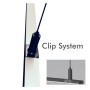 XXLED Suspension Linearlampe - MILANO NERO - 0,5 m - 1 m - 1,5 m - 2 m - IP20 - photo produit
