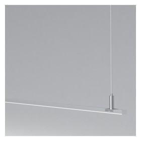 Lampada Lineare a Sospensione - MILANO ARGENTO - 0,5 m - 1 m - 1,5 m - 2 m - IP20