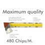 XXLED Suspension Lampe Linéaire - MILANO ARGENT - 0,5 m - 1 m - 1,5 m - 2 m - IP20