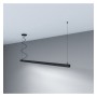 XXLED Suspension Linearlampe - MÜNCHEN MINI NOIR - 0,44m - 0,94m - 1,44m - 1,94m - IP54- Dimmable