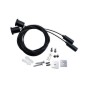 XXLED Suspension Linearlampe - MÜNCHEN MINI NOIR - 0,44m - 0,94m - 1,44m - 1,94m - IP54- Dimmable - photo produit