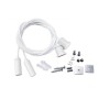 XXLED Suspension Linearlampe - MÜNCHEN MINI BLANC - 0,44m - 0,94m - 1,44m - 1,94m - IP54- Dimmable - vue technique