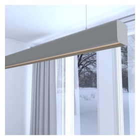 XXLED Suspension LED Linearlampe - ANTONIUS Gris pierre - 0,5 m - 1m - 1,5m - 2m - Dimmable
