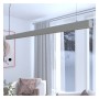 XXLED Suspension LED Linearlampe - ANTONIUS Gris pierre - 0,5 m - 1m - 1,5m - 2m - Dimmable - vue détaillée