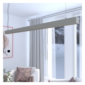 Sospensione LED Linearlampe - ANTONIUS Grigio pietra - 0,5 m - 1m - 1,5m - 2m - Dimmerabile
